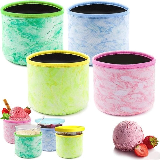 Set di gomme per accessori per macchina per ghiaccio - Lotto da 4 pezzi