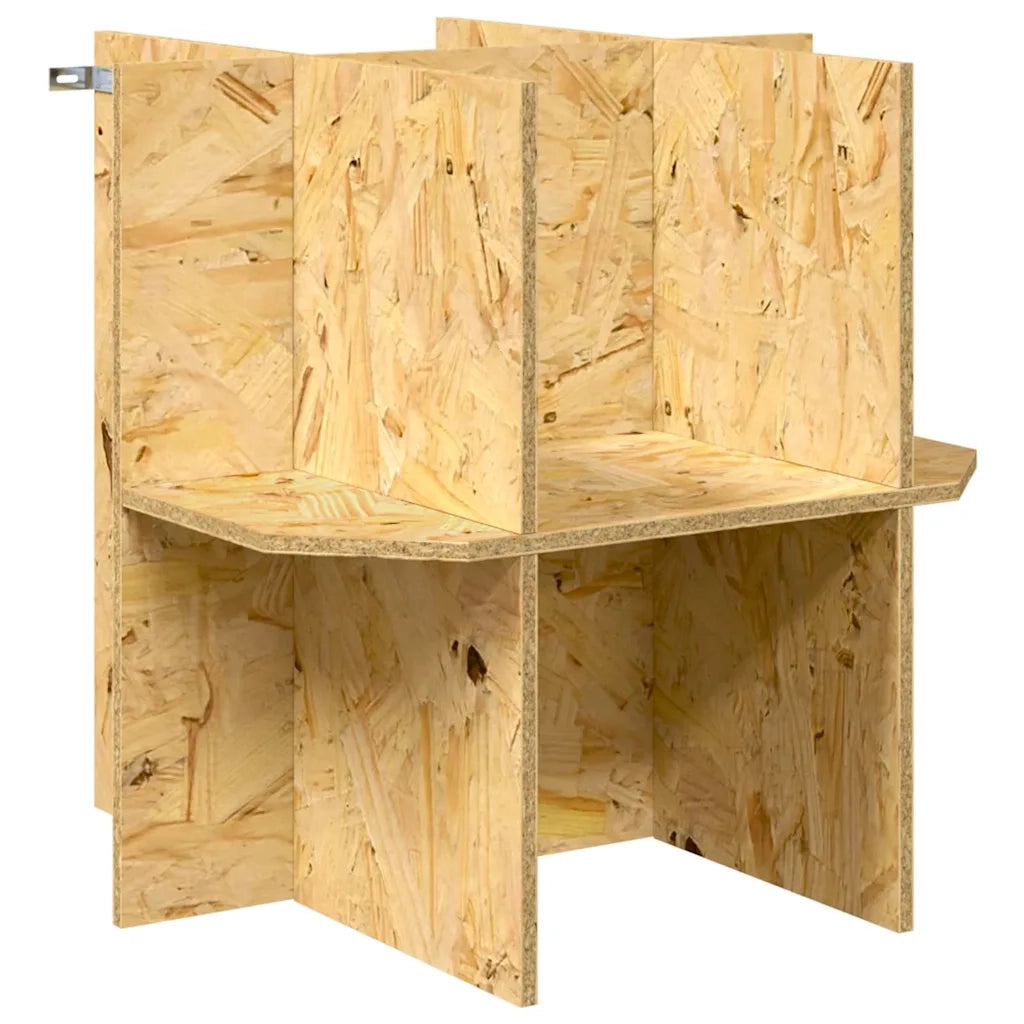 Terrario Marrone 50 x 50 x 130 cm OSB CFW3355660
