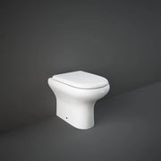 Vaso WC a Pavimento Filo Parete Rak Compact In Ceramica Sedile per Vaso Rak Compact Originale