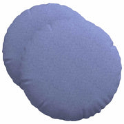 Cuscini per Seduta 2 pz | Cuscini per sedie Blu jeans ?50 x 19 cm Tessuto