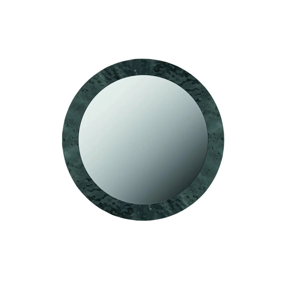 Specchio rotondo da parete Spherica con cornice in vetro fumé | Duzzle