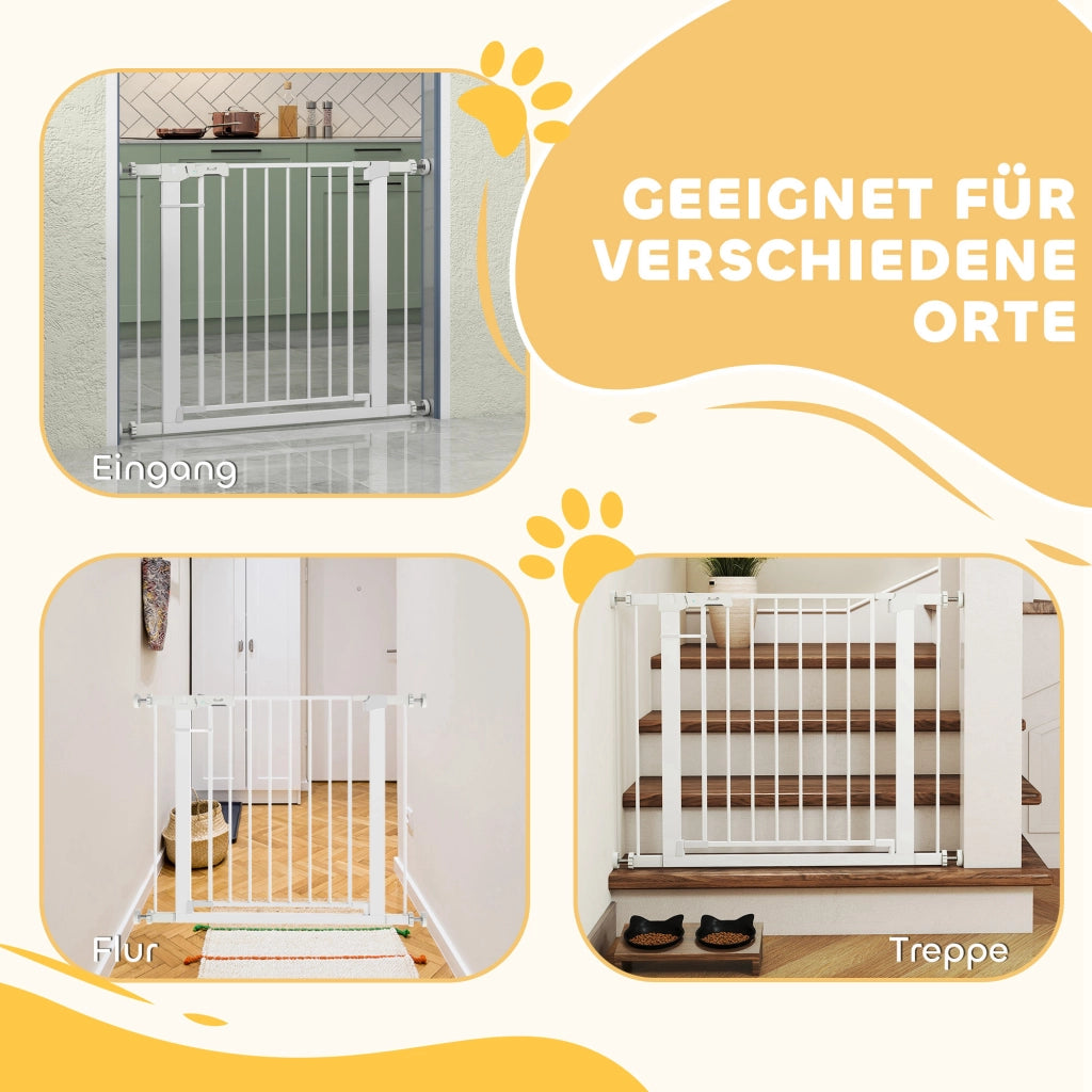 Griglia di sicurezza per bambini ¨C Minimal ¨C Bianco metallo 76x97 cm