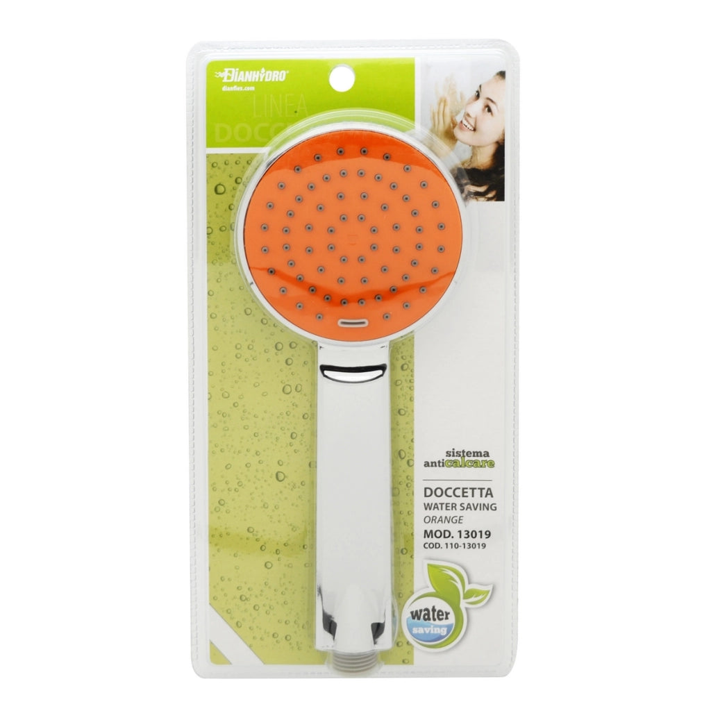 DOCCETTA WATER SAVING ORANGE- Cromo - Arancio- DH- pezzi 1