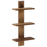 Scaffale da parete Legno di quercia 30 x 13.5 x 64.5 cm 8020319