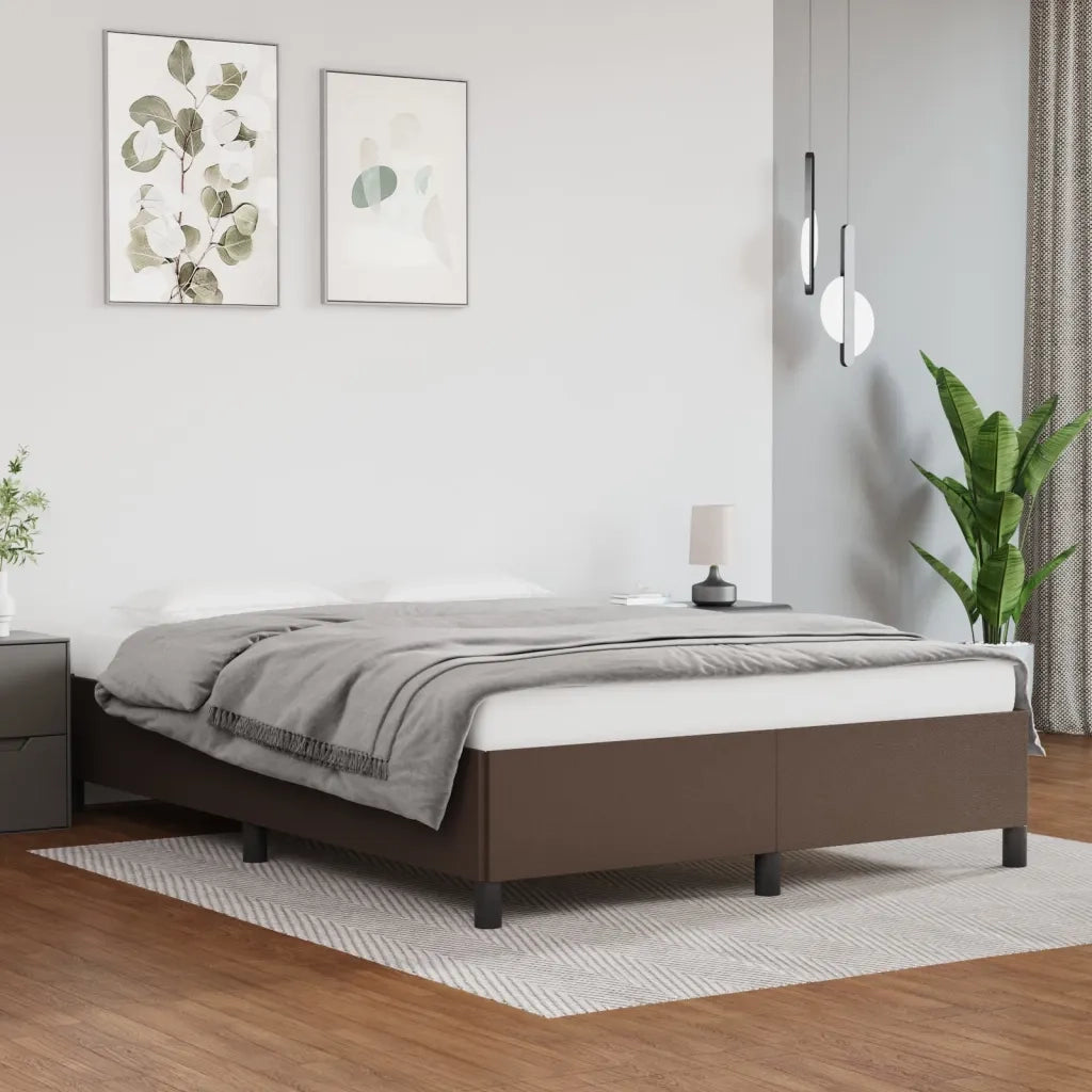 Giroletto Marrone 140x200 cm in Similpelle 347254