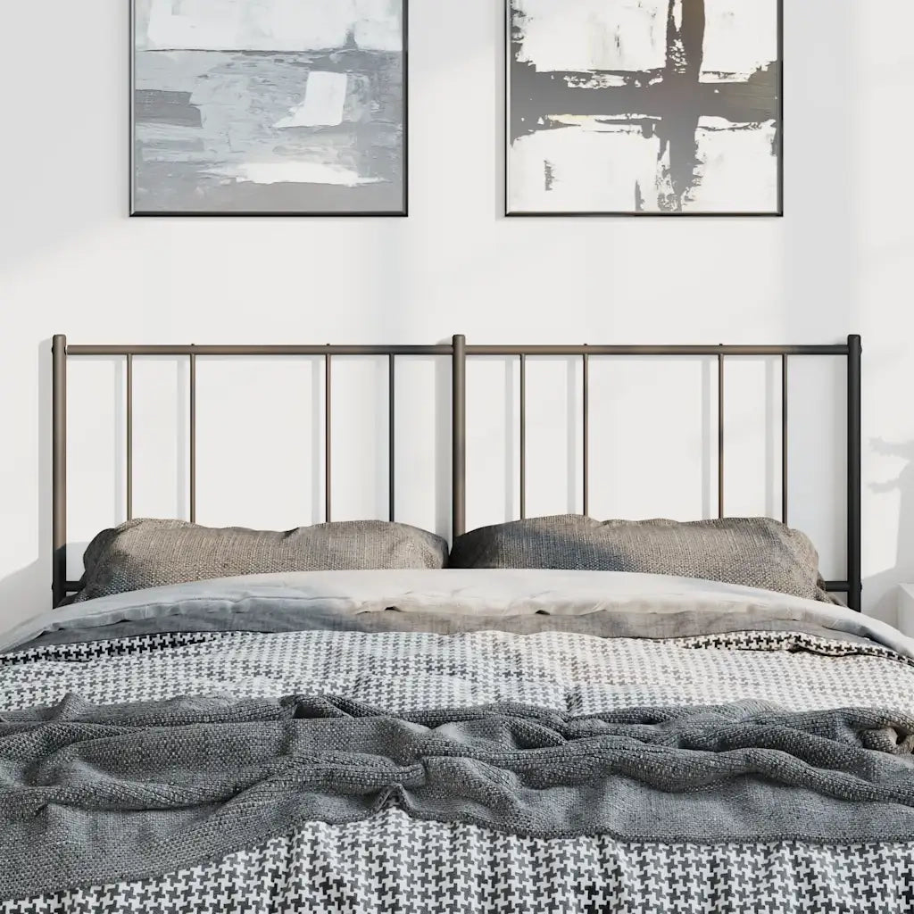 Testiera di Ricambio in Metallo Nero 150 cm 352514