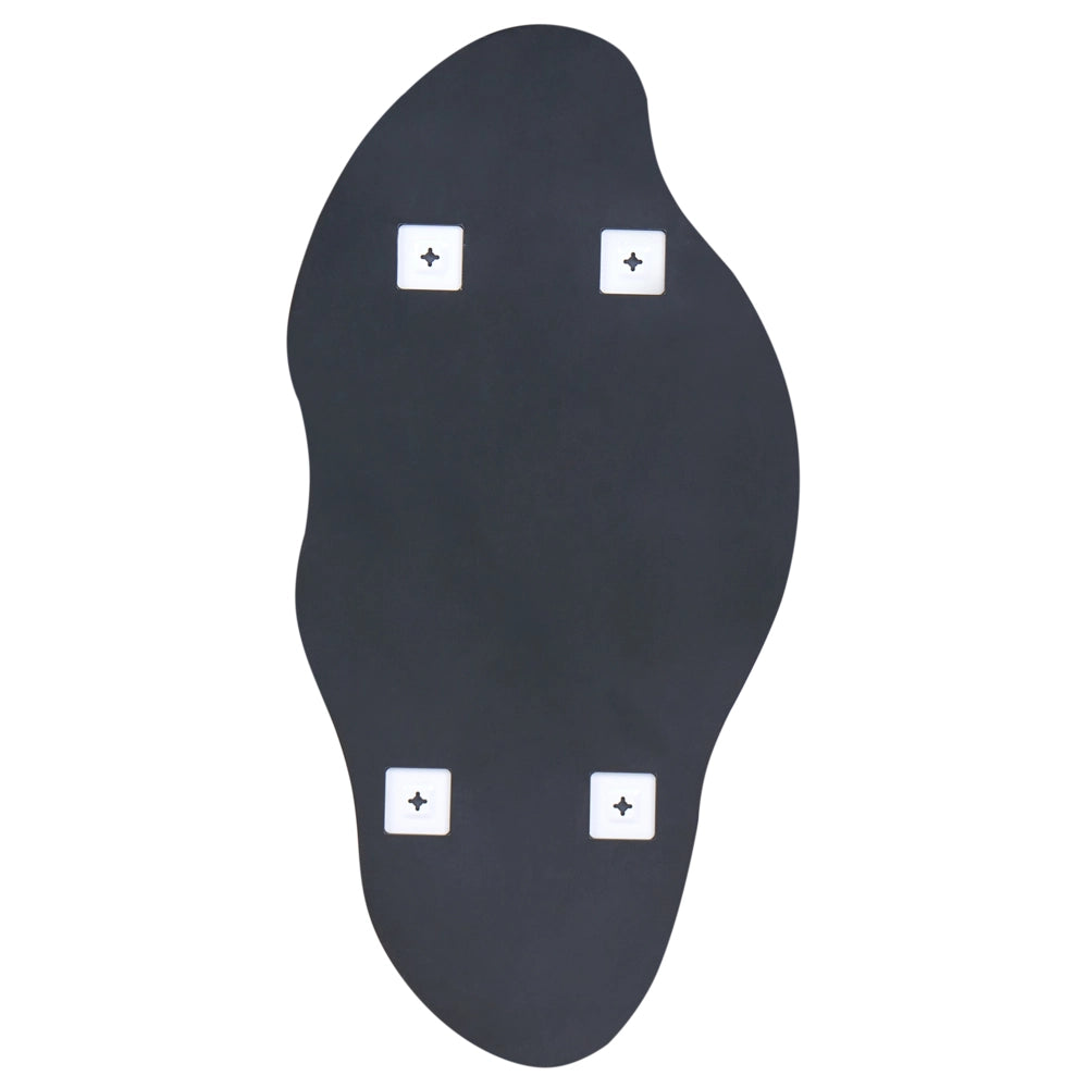 Specchio da parete marrone 46 x 90 cm forma irregolare appeso decorazione corridoio