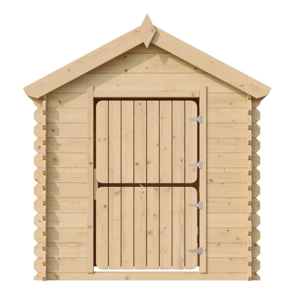 Casetta legno per bambini - L112xL146xA145cm/ 1,1m2 - Timbela M516-1