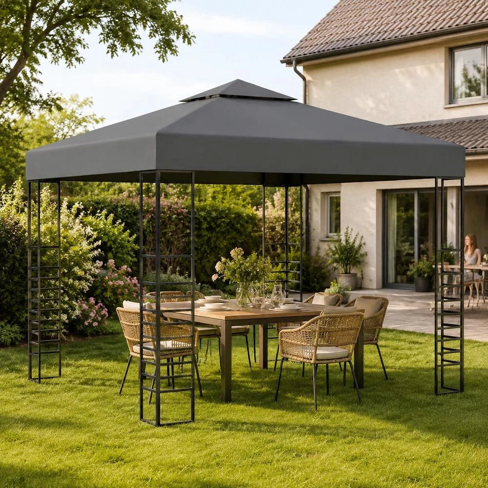 Garden Pavilion 3x3 M Anthracite