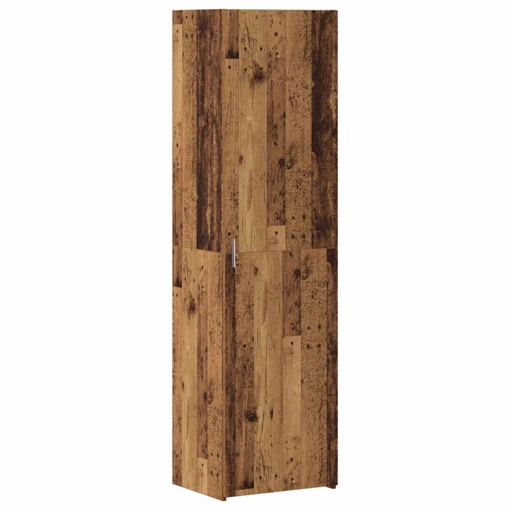Credenza 2 pz | Madia | Buffet da pranzo | Armadio da pranzo Legno vecchio 50 x 42,5 x 185 cm