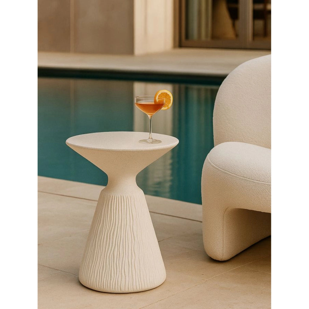 Tavolino VKH1070, Beige, MgO, 40x40x53 cm
