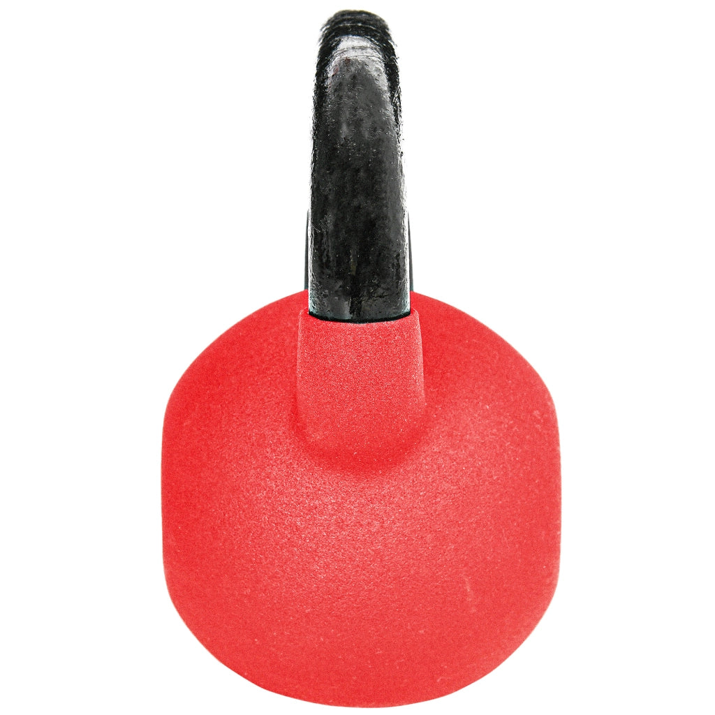 Kettlebell 10 kg ¨C zephmum ¨C metallo rosso e nero 19x12x22 cm