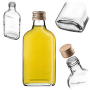 KADAX Butelka piersiówka 200ml BUT200 z zakrętką z