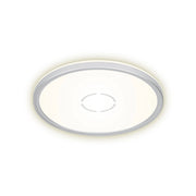 Plafoniera Contemporanea Free Metallo Bianco Argneto Led Integrato 18W 4000K