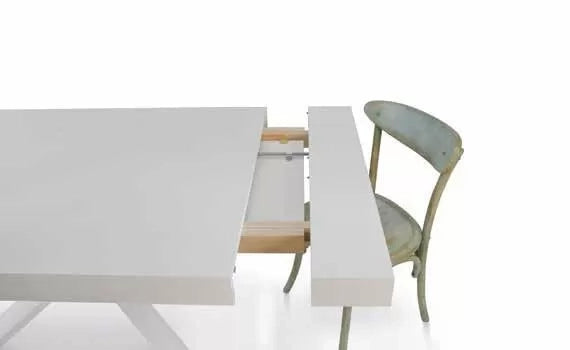 Tavolo big table nobilitato finitura beton l.160 p.90 h.77