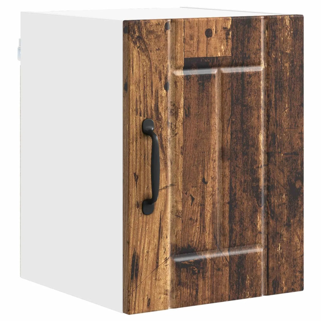 Pensile da cucina | Armadietto a muro LUCCA 2 pz Legno antico 30 x 31 x 40 cm