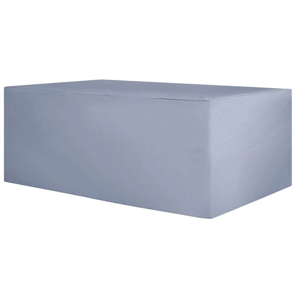 Copertura per mobili da giardino Copertura antipioggia in poliestere PVC grigio 205 x 70 x 35 cm