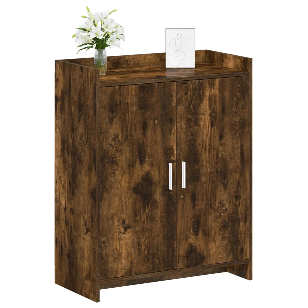 Mobile per scarpe con porta Rovere Fumo 73,5 x 36 x 92 cm 8011311