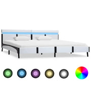 Giroletto con LED Bianco in Similpelle 180x200 cm cod mxl 63532