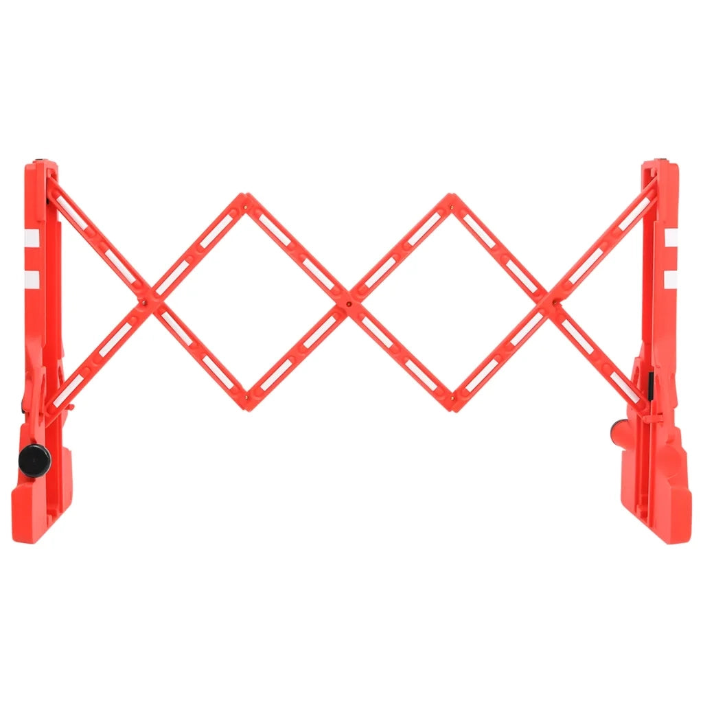 Barriera Stradale Pieghevole Rossa 210x50x105 cm CFW2153727