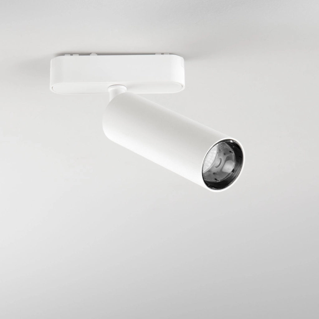 FARO PER BINARIO LED BERNINI 48V BIANCO 15W 1750LM CCT 3000-4000K 4,45X17,02CM
