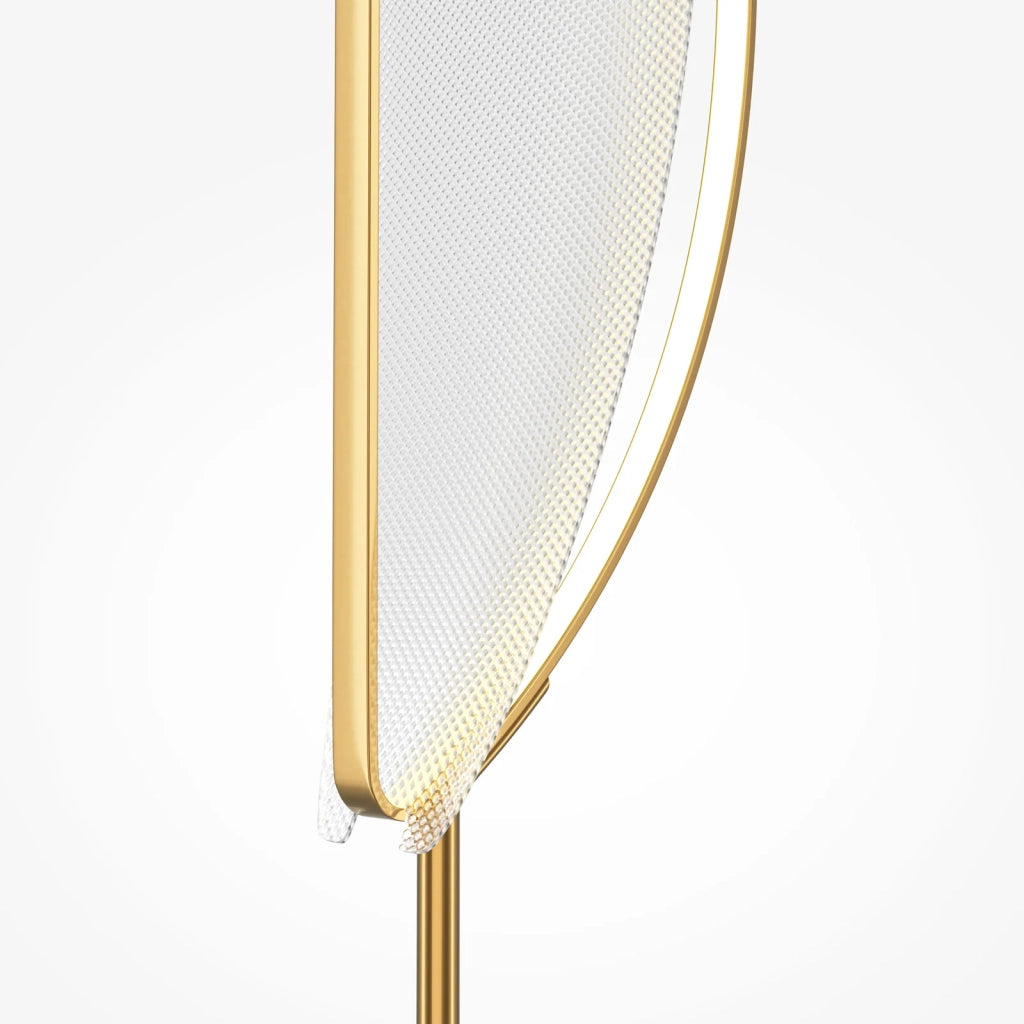 Maytoni Lampada da terra moderna Breeze 1 luce LED integrato ottone alluminio