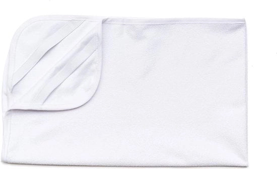 Hoeslaken per extra letto 90x55 cm, 3 pezzi - 100% certificato. Cotone 2 hoeslaken + 1 copri-matrimonio impermeabile per lettino da bambino per letti da 50x90 / 60x90 / 40x90 / 45x90