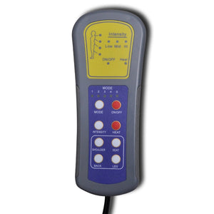 Poltrona massaggiante poltrona relax elettrica bianca 1702014