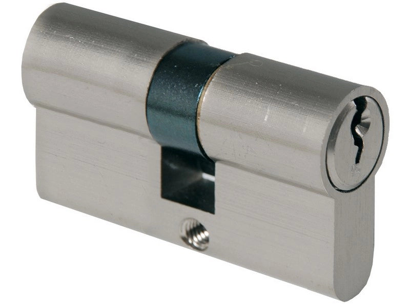 IBFM CILINDRO SAGOMATO Art. 2300/CS in ottone cromo satinato mm.  54 (27-27) 12.00 pz
