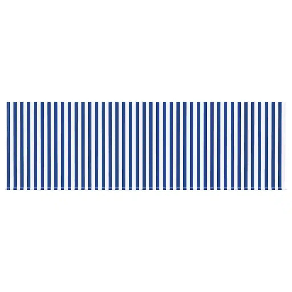 Tenda Retrattile Rigato Blu 350 x 200 cm Tessuto 3329635