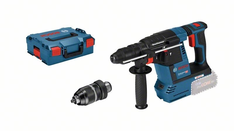 TASSELLATORE A BATTERIA BOSCH 3 FUNZIONI BRUSHLESS GBH 18V-26 F - 0611910001