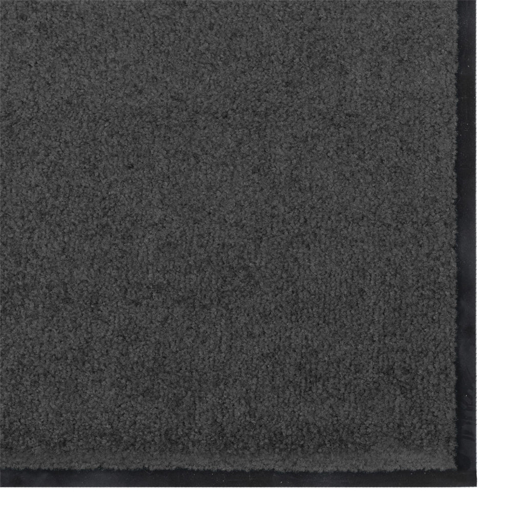 Zerbino Rettangolare Antracite 60x180 cm