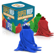 Akitaink Set 3 Mop Microfibra Alta Assorbenza