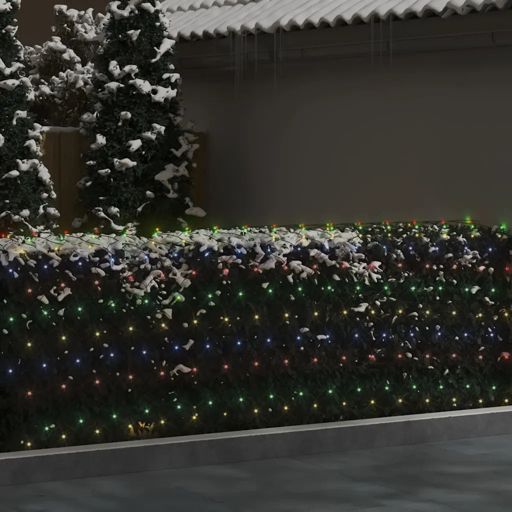 Luci di Natale Rete Colorate 3x2m 204 LED Interni Esterni CFW2949723