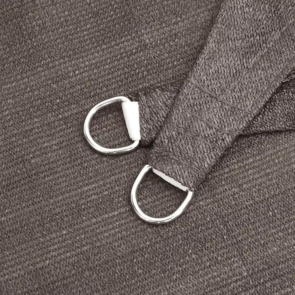 Vela Parasole 160 g/mÂ² Antracite 6x6x6 m in HDPE cod mxl 21858