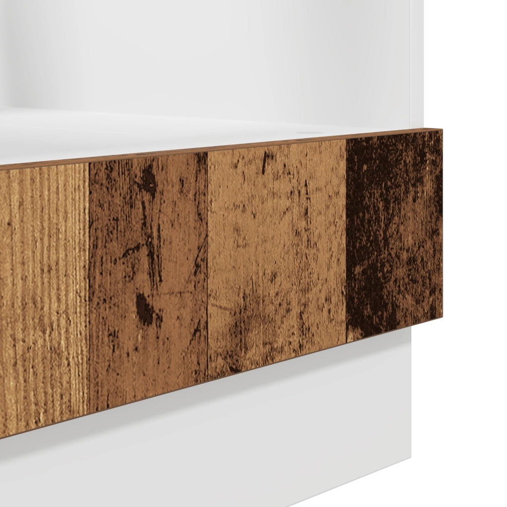 Armadio da Forno Legno Vecchio 60x46x81.5 cm in Legno Ingegnato