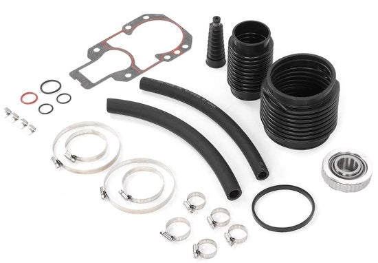 Set di riparazione dello specchietto marino in acciaio inossidabile - Kit di aspirazione - Installazione semplice - Pezzo di ricambio - Adatto per Mercruiser Alpha One Gen 1 1977-1990 - Alta durata