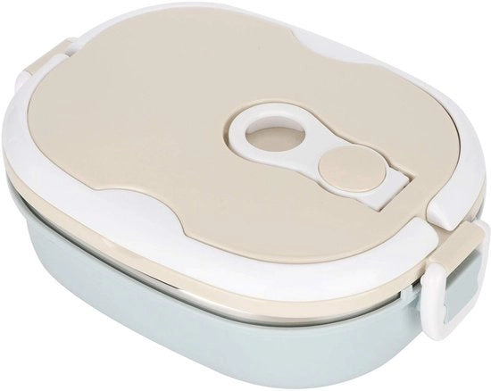 Lunchbox isolato termico - Acciaio inossidabile - Portatile - Multi strati - Igiene - Chiusura migliorata - Contenitore alimentare