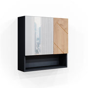 Vicco Specchio contenitore bagno Quercia dorata/antracite 54 x 55 cm