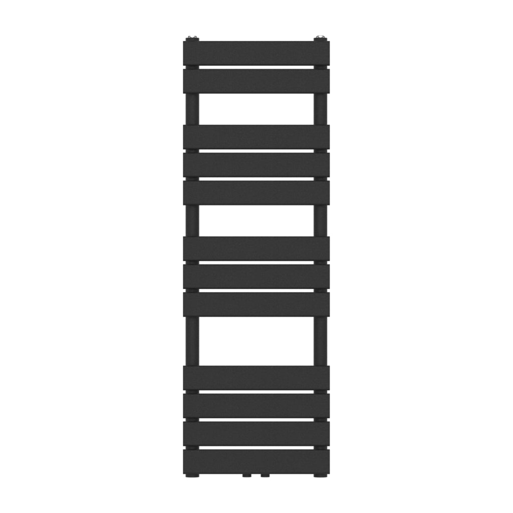 Scalda Asciugamani da Parete Voss ad Acqua Calda 120 x 40 cm Nero [neu.haus]