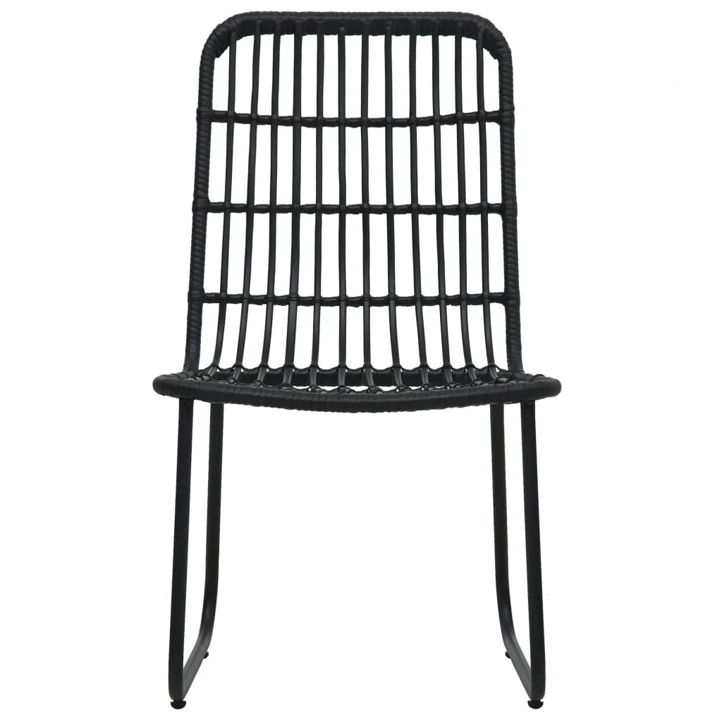 Set da pranzo per mobili da giardino mobili da esterno 7 pezzi in resina intrecciata e vetro 02_0014240