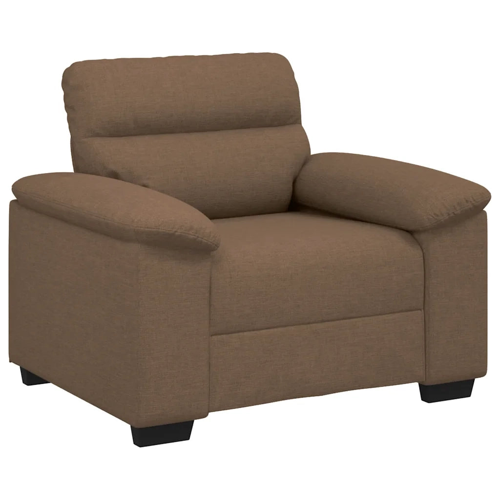 Poltrona Marrone 100x81x84 cm in Tessuto 4105291