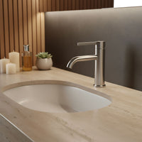 Rubinetto Da Lavabo Rea Foster Nickel Brush Low