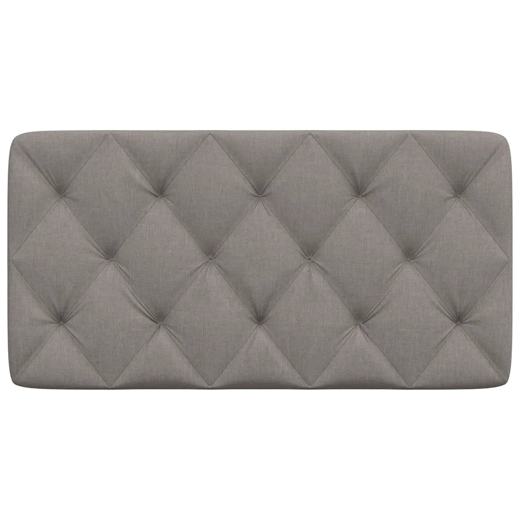 Cuscino Testiera Tortora 100 cm in Tessuto