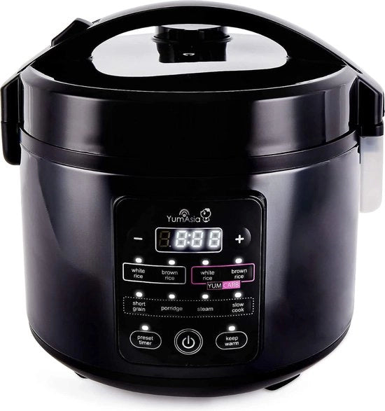 Risottiera con vaporizzatore-Risottiere-Risotto casseruola-Keramica 5,5 tazze, 1 Litro-240V