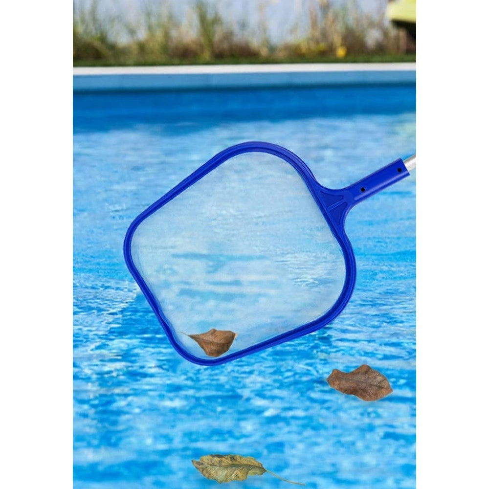 Trade Shop - Retino Per Piscina Con Manico Estensibile 185x30cm Strumento Pulizia Foglie 017544 -