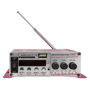 Trade Shop - Amplificatore S-430 Hi-fi Usb Per Auto Car Audio Stereo Mp3 Mp4 Cd Mini Digitale -