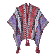Sciarpa lavorata a maglia per autunno e inverno, scialle retr¨°, coperta, mantello, cappa