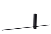 Applique Lucide Segin nera alluminio LED 6W 2700K IP20