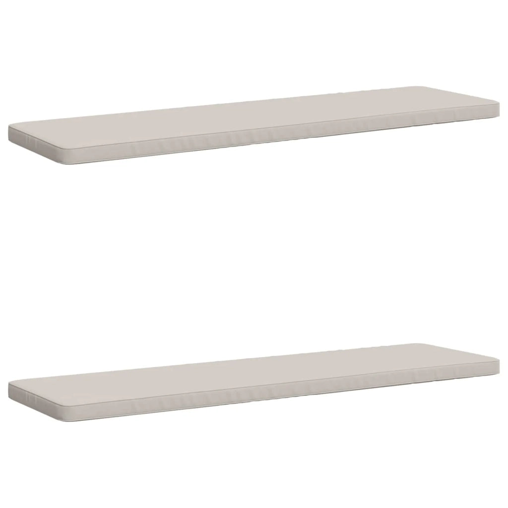 Cuscini per Panchina a 2 Pezzi VUGHT 2 pz 100% Poliestere 952103
